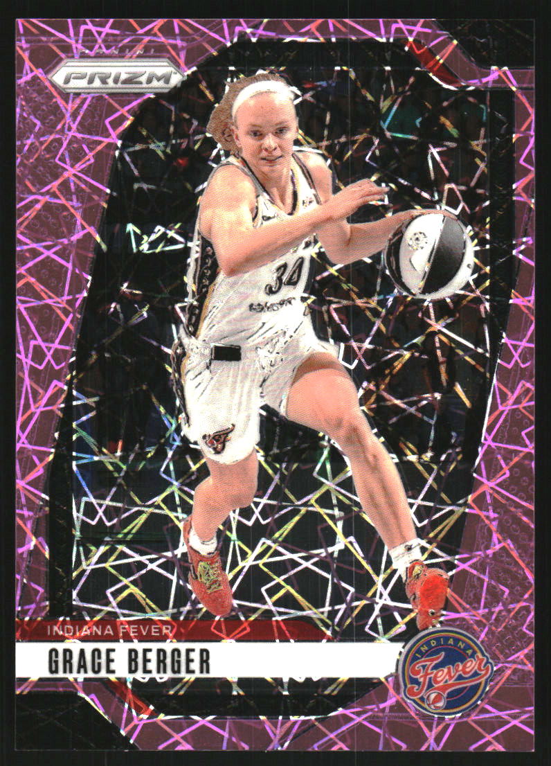 2024 Panini Prizm WNBA Prizms Pink Velocity #89 Grace Berger /79