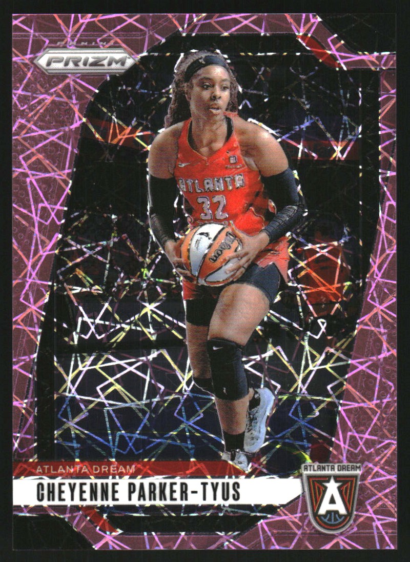 2024 Panini Prizm WNBA Prizms Pink Velocity #114 Cheyenne Parker-Tyus