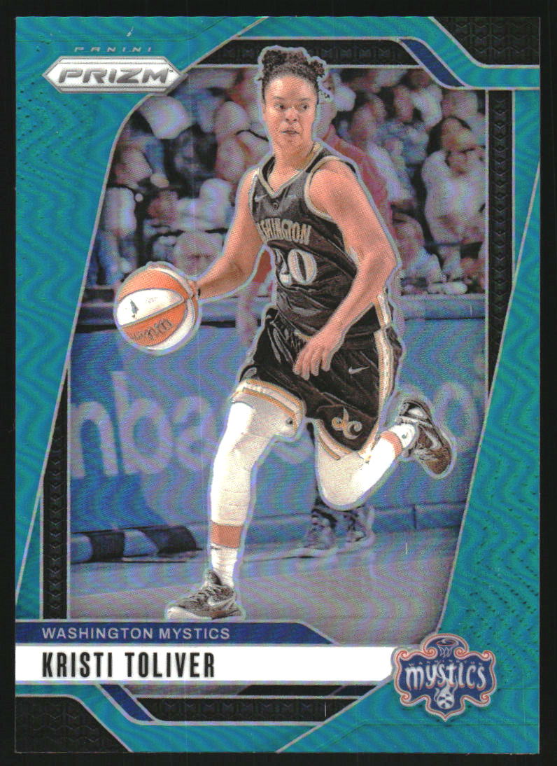 2024 Panini Prizm WNBA Prizms Teal #12 Kristi Toliver /49
