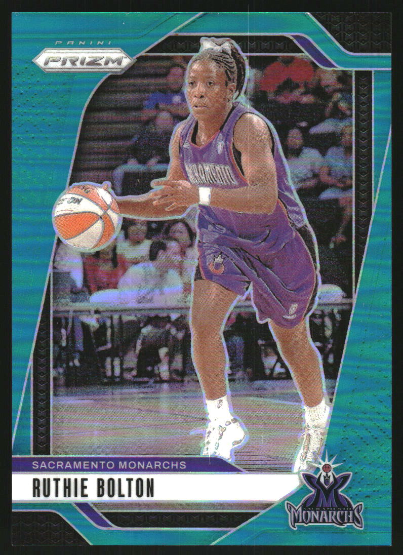 2024 Panini Prizm WNBA Prizms Teal #15 Ruthie Bolton /49