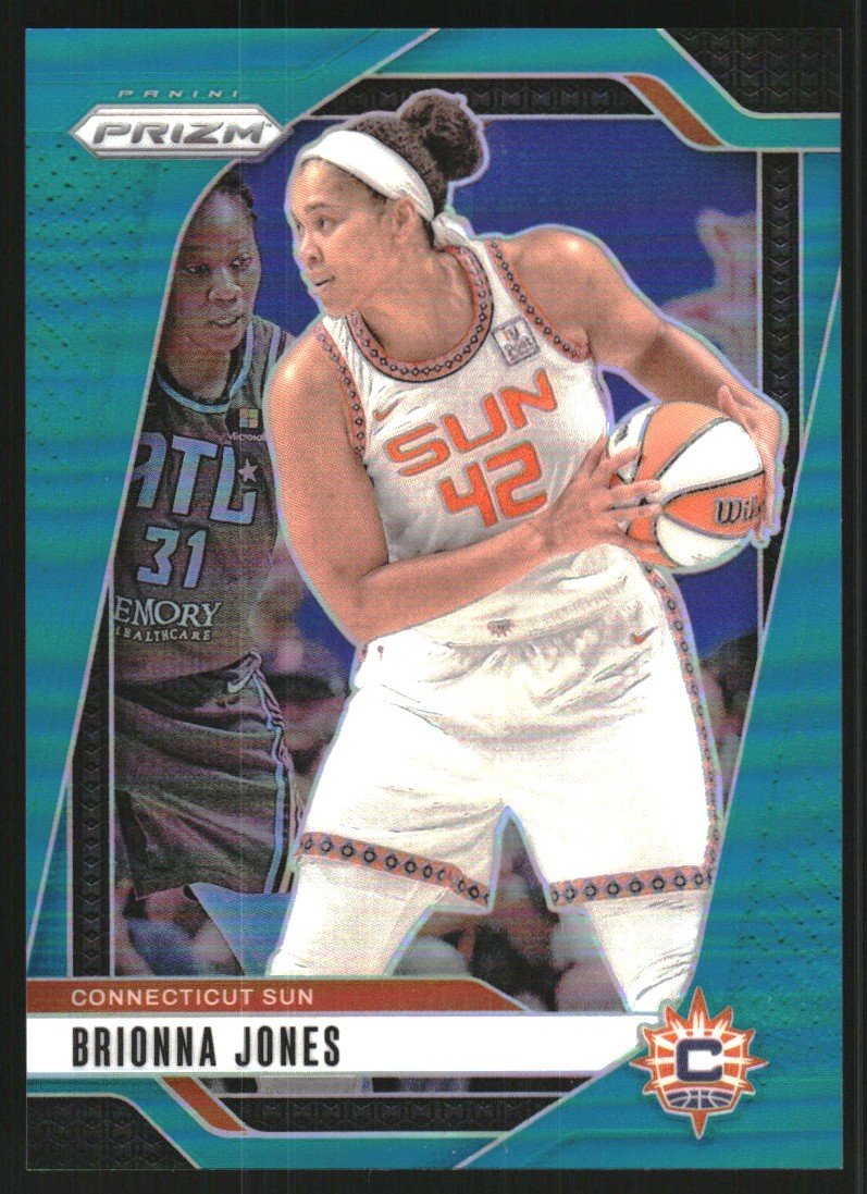 2024 Panini Prizm WNBA Prizms Teal #27 Brionna Jones