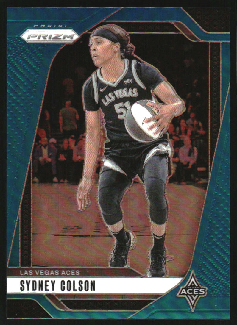 2024 Panini Prizm WNBA Prizms Teal #73 Sydney Colson