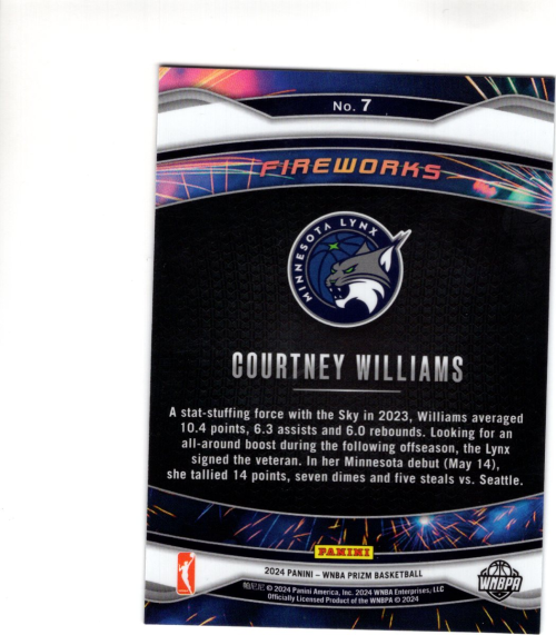 B6426- 2024 Panini Prizm Wnba Basketball Inserts1 -du Pick- 15 + Gratis US - Bild 13 von 121