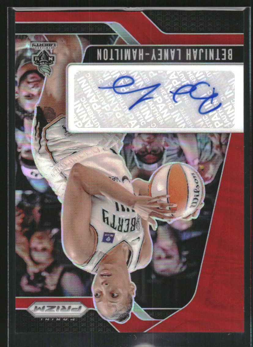 2024 Panini Prizm WNBA Signatures Prizms Red #15 Betnijah Laney-Hamilton