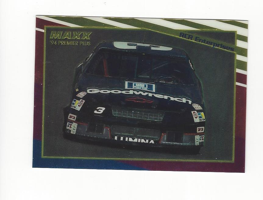 1994 Maxx Premier Plus #23 Dale Earnhardt's Car