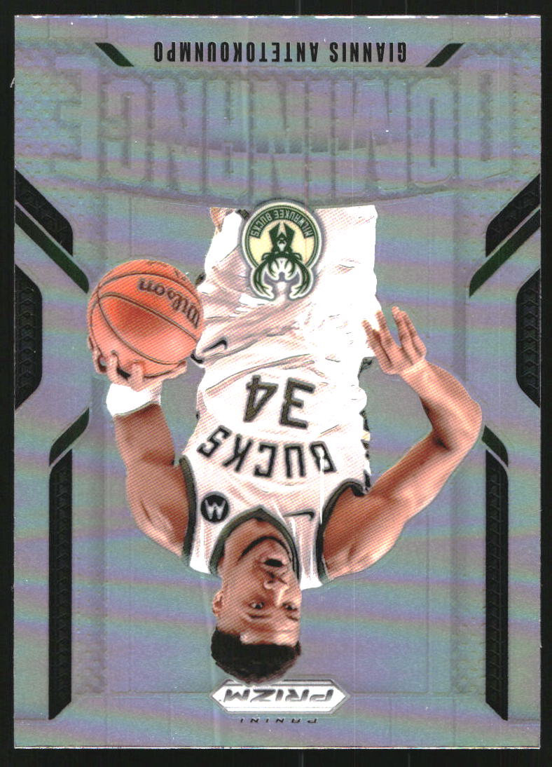 2024-25 Panini Prizm Dominance Prizms Silver #4 Giannis