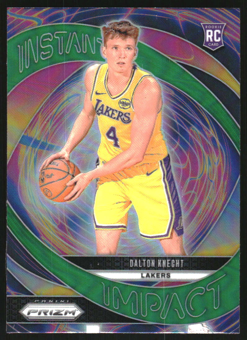 2024-25 Panini Prizm Instant Impact Prizms Green #5 Dalton Knecht
