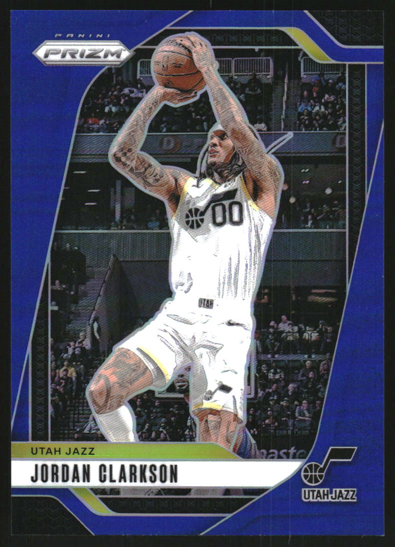 2024-25 Panini Prizm Prizms Blue #3 Jordan Clarkson /199