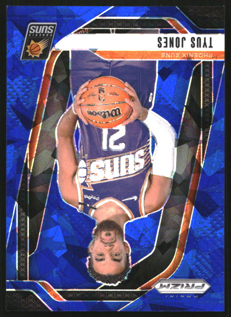 2024-25 Panini Prizm Prizms Blue Ice #207 Tyus Jones