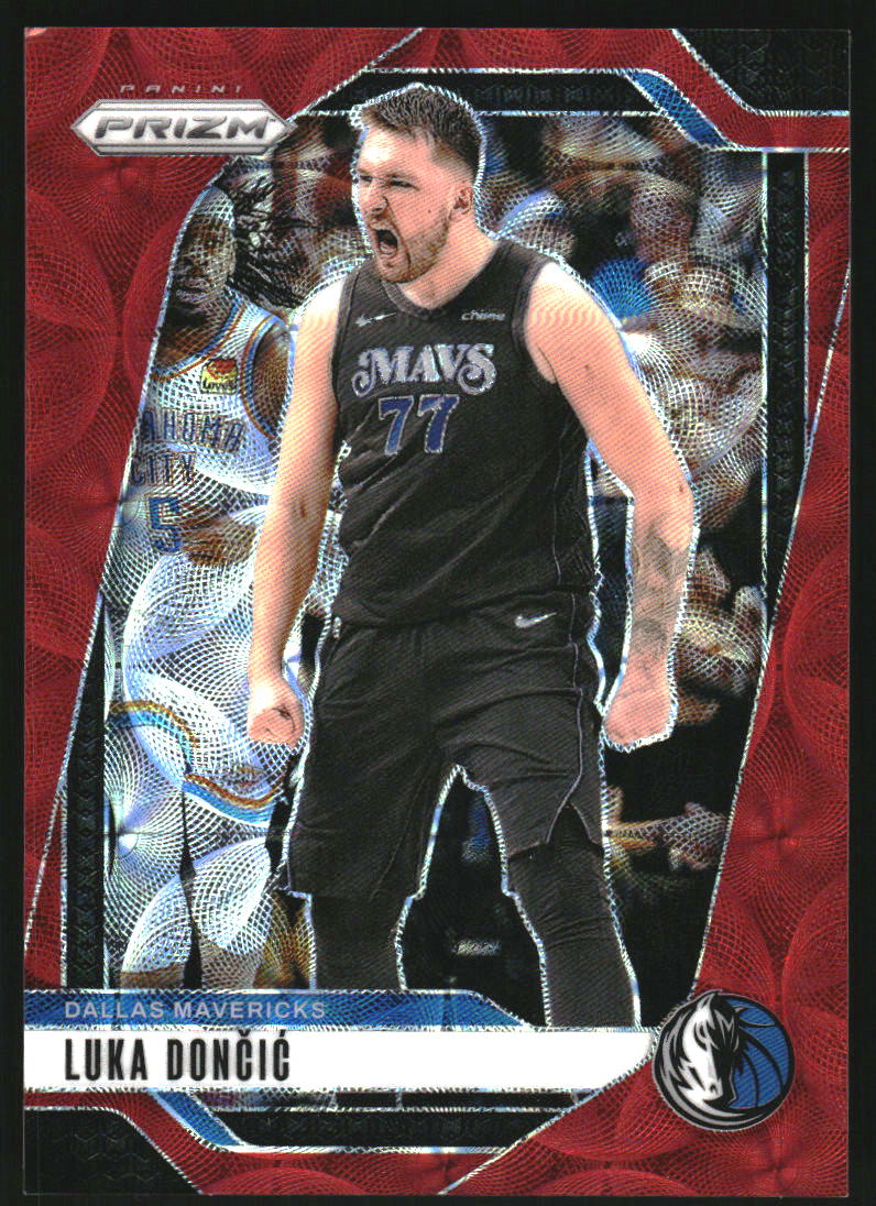2023-24 Panini Contenders Optic Silver #43 Luka Doncic on Fanatics