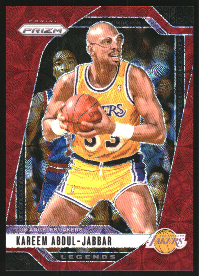 2024-25 Panini Prizm Prizms Choice Red #279 Kareem Abdul-Jabbar