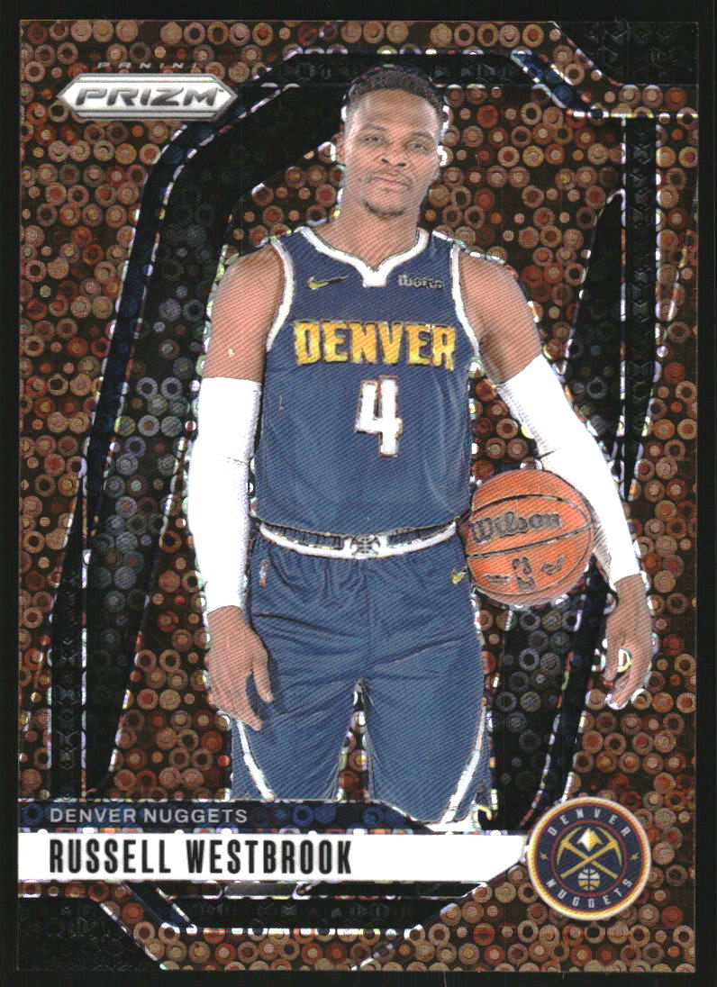 2024-25 Panini Prizm Prizms Fast Break Bronze #157 Russell Westbrook /20 - NM-MT