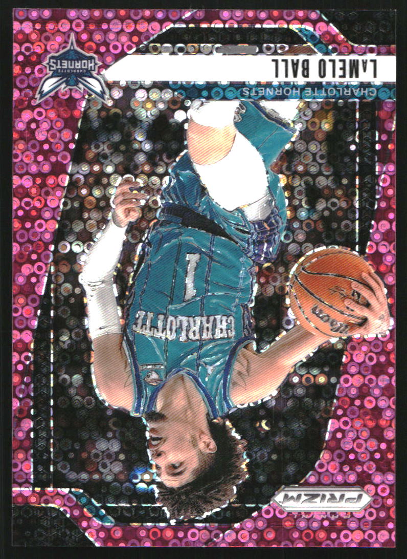 2024-25 Panini Prizm Prizms Fast Break Pink #30 LaMelo Ball