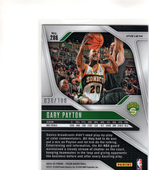 B6578- 2024-25 Panini Prizm Basketball Einsätze G1 -du Pick- 15 + Free US Schiff - Bild 293 von 395