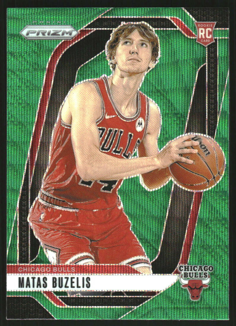 2024-25 Panini Prizm Prizms Green Wave #238 Dalton Knecht - NM-MT