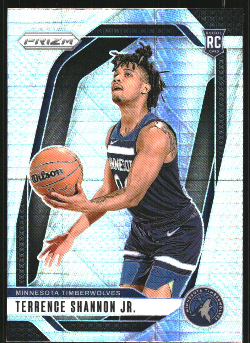 2024-25 Panini Prizm Prizms Hyper #224 Terrence Shannon Jr.