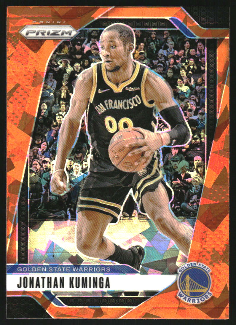 2024-25 Panini Prizm Prizms Orange Ice #104 Jonathan Kuminga - NM-MT on  Fanatics Collect