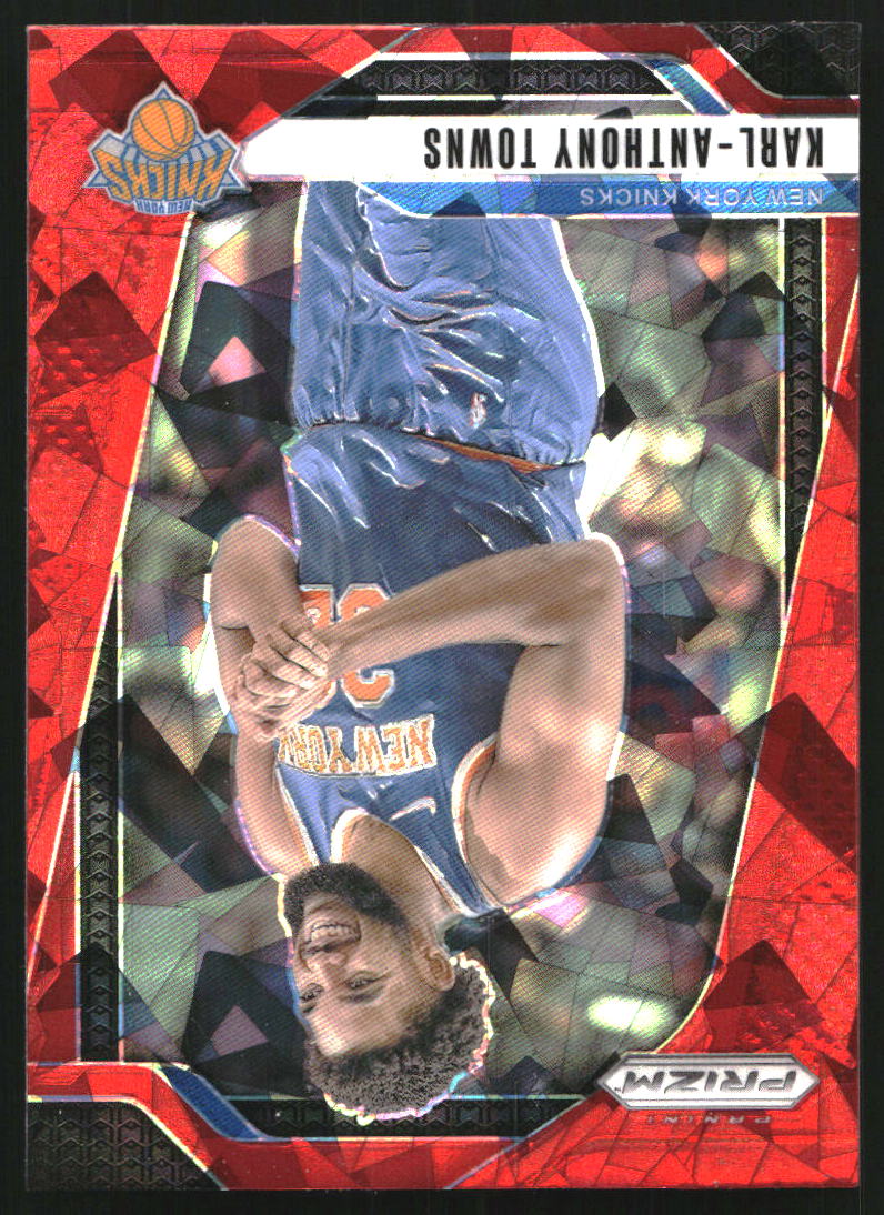 2024 Topps Chrome '73 Red Refractor Karl-Anthony Towns AUTO /5