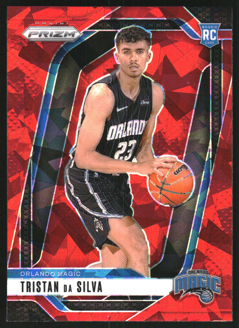 2024-25 Panini Prizm Prizms Red Ice #256 Tristan da Silva
