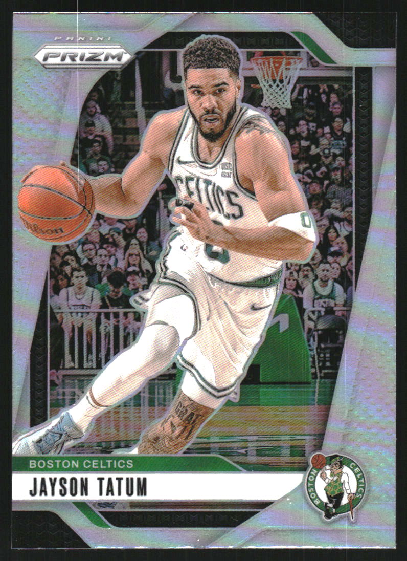 2024-25 Panini Prizm Prizms Silver #103 Jayson Tatum