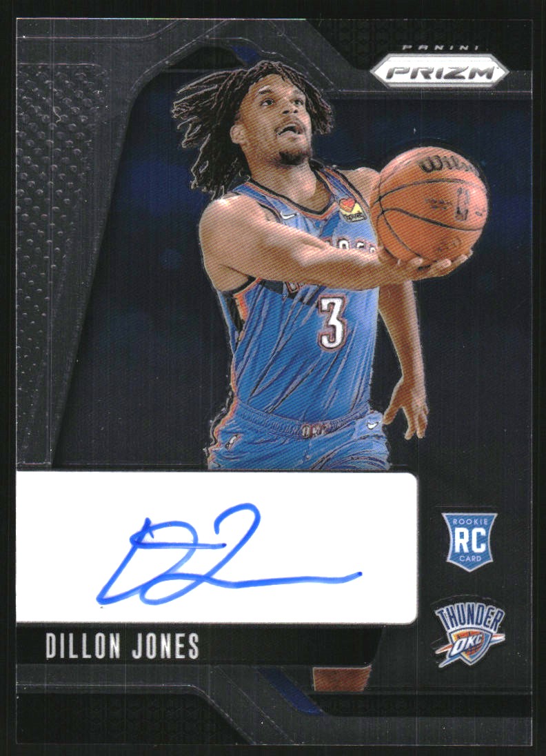 2024-25 Panini Prizm Rookie Signatures #8 Dillon Jones