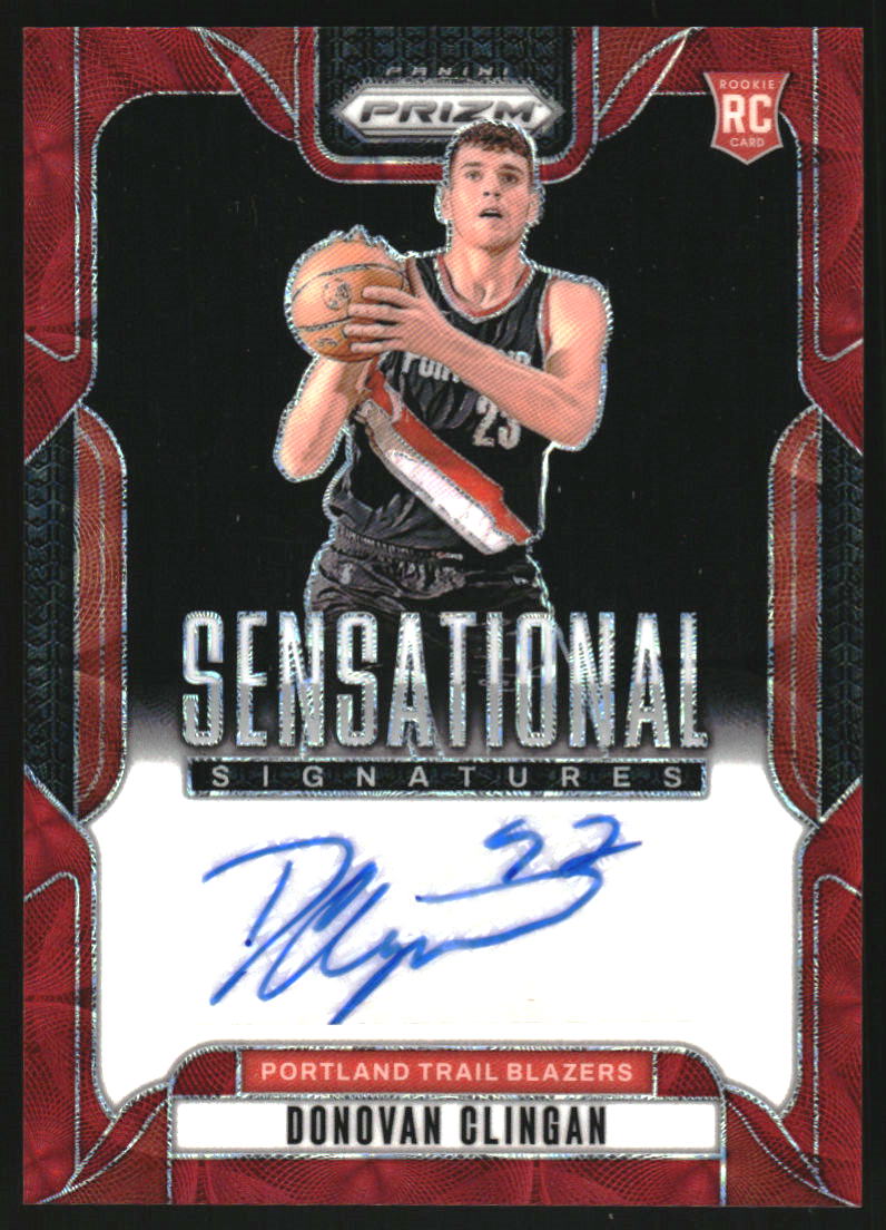 2024-25 Panini Prizm Sensational Signatures Prizms Choice #10