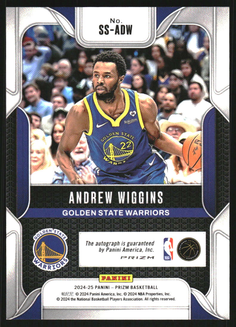 2024-25 Panini Prizm Sensational Signatures Prizms Choice #27