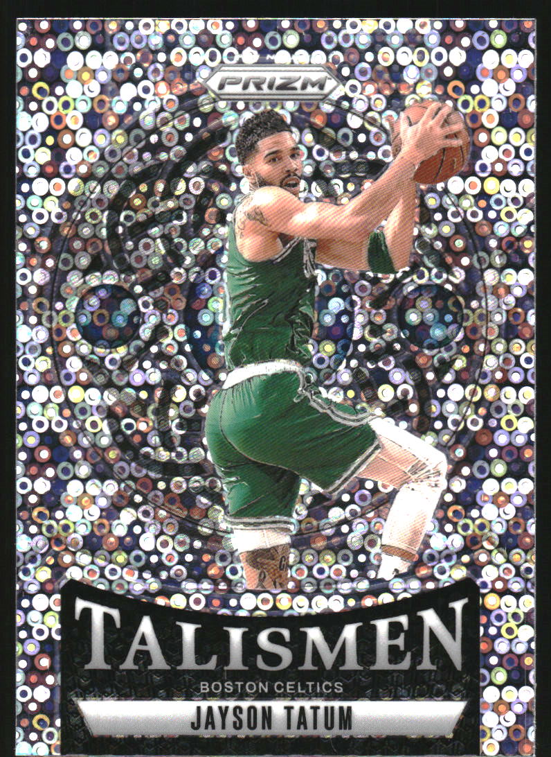 2024-25 Panini Prizm Talismen Prizms Fast Break #9 Jayson Tatum