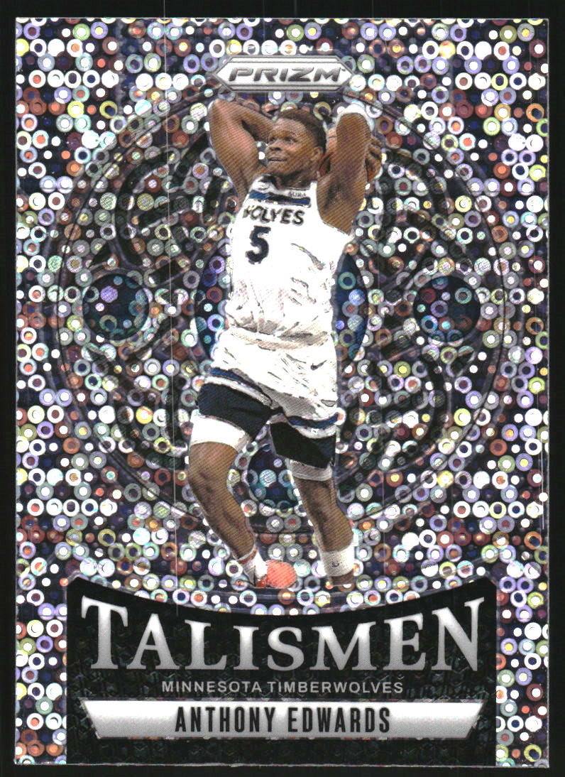 2024-25 Panini Prizm Talismen Prizms Fast Break #16 Anthony Edwards