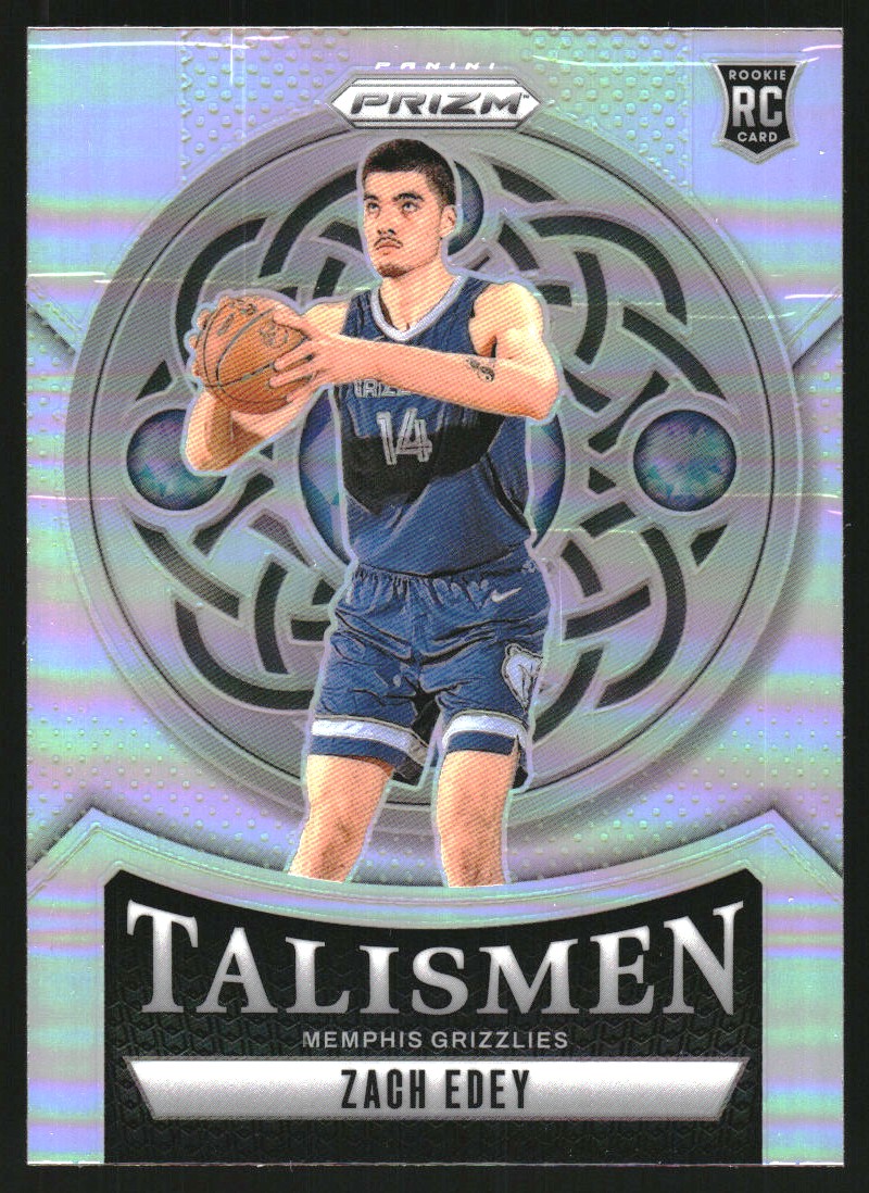 2024-25 Panini Prizm Talismen Prizms Silver #21 Zach Edey