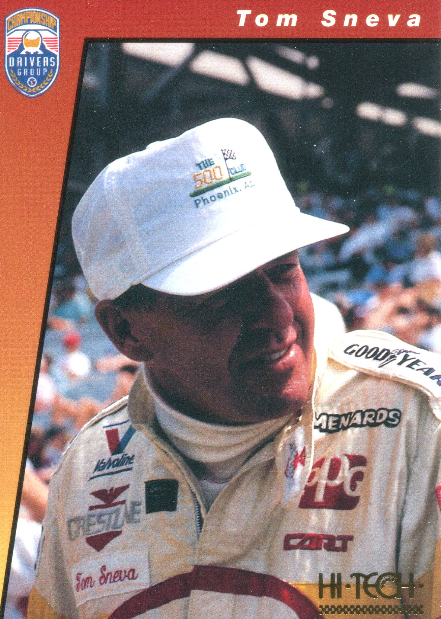 1994 Hi-Tech Indy Championship Drivers #CD31 Tom Sneva