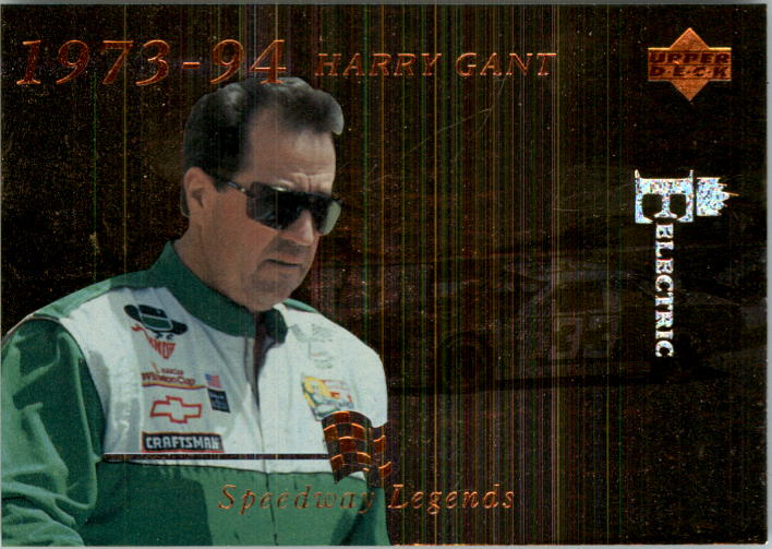 1995 Upper Deck Silver Signature/Electric Silver #154 Harry Gant SL