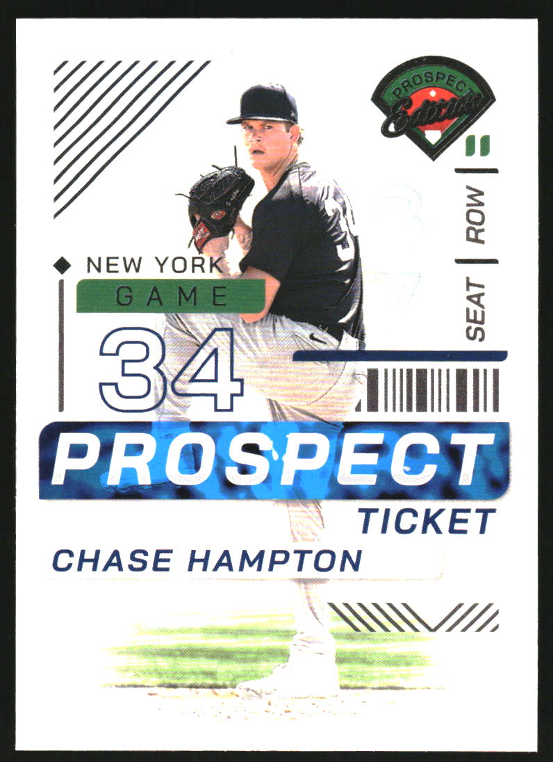 2024 Panini Prospect Edition #34 Chase Hampton