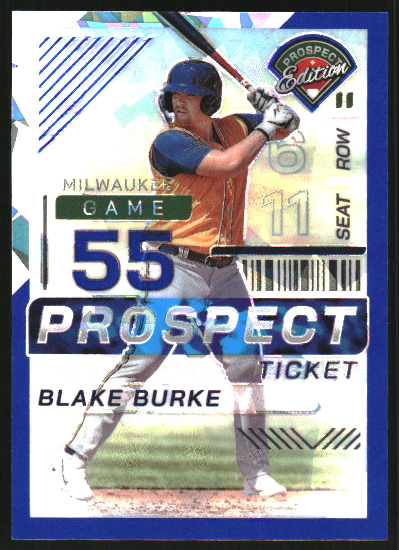 2024 Panini Prospect Edition Holo Blue Ice #18 Blake Burke /299