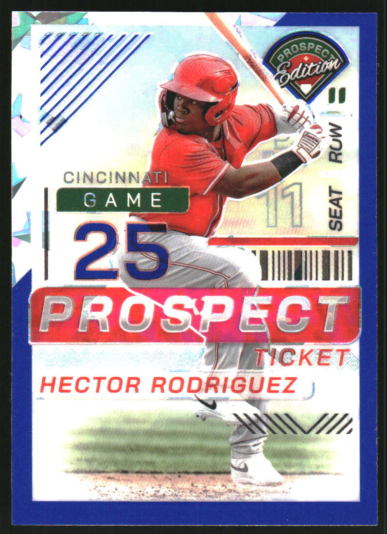 2024 Panini Prospect Edition Holo Blue Ice #66 Hector Rodriguez /299