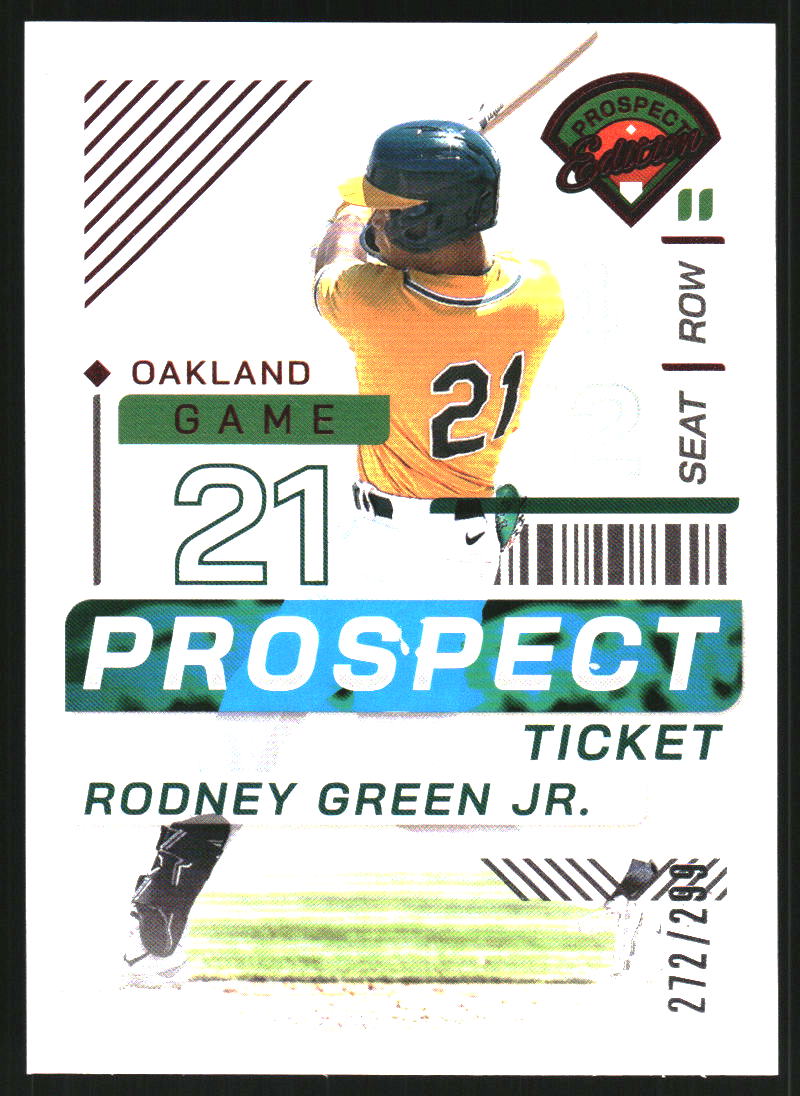 2024 Panini Prospect Edition Red #153 Rodney Green Jr. /299