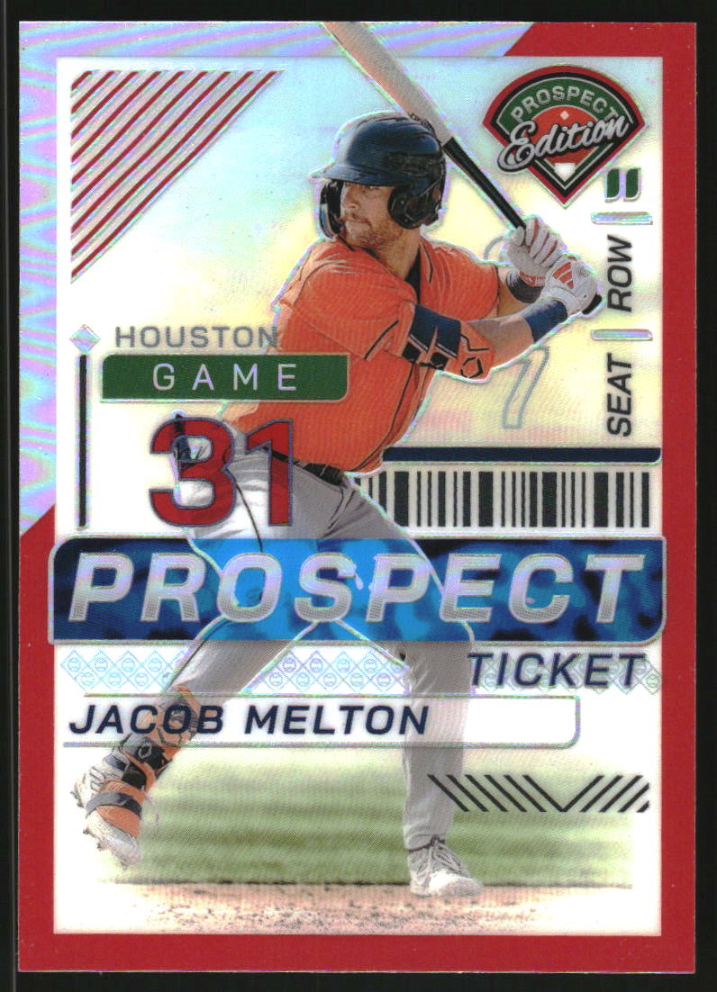 2024 Panini Prospect Edition Holo Red #146 Jacob Melton /199