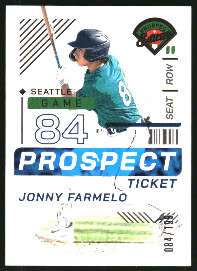 2024 Panini Prospect Edition Bronze #87 Jonny Farmelo /199