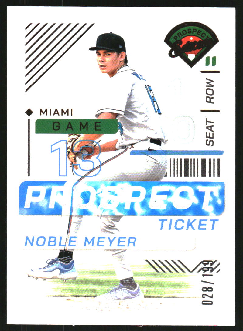 2024 Panini Prospect Edition Bronze #119 Noble Meyer /199