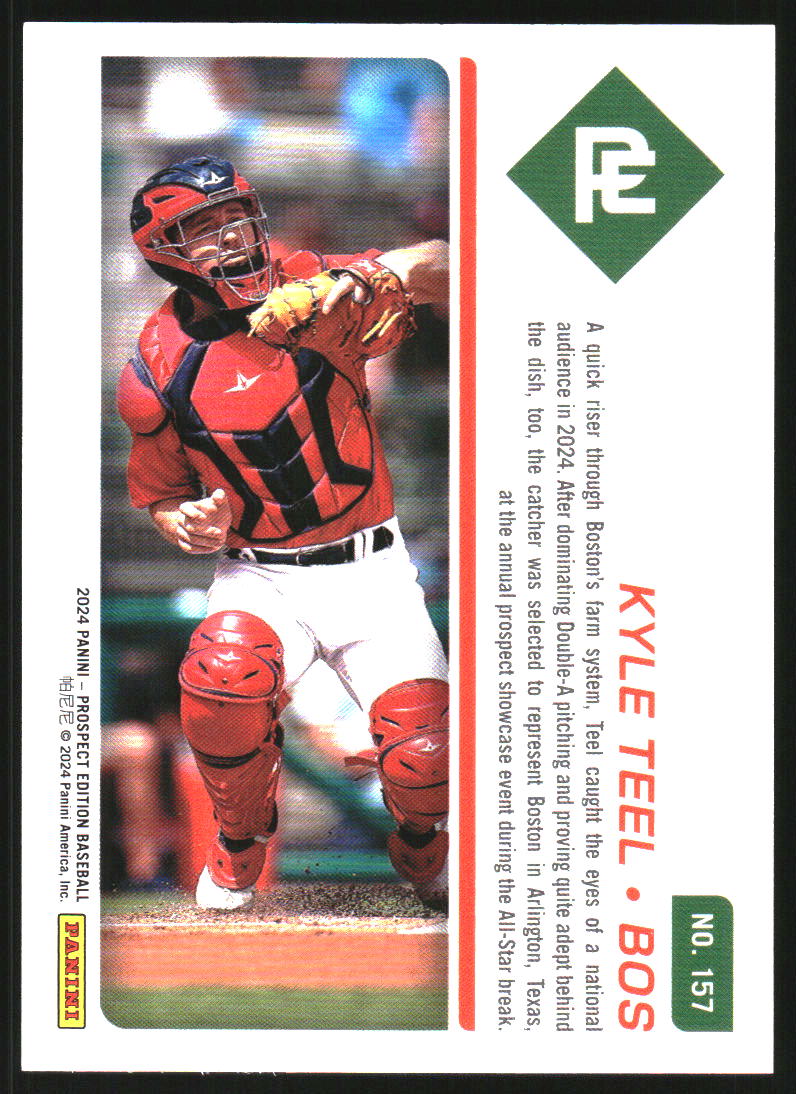 2024 Panini Prospect Edition Bronze #157 Kyle Teel /199