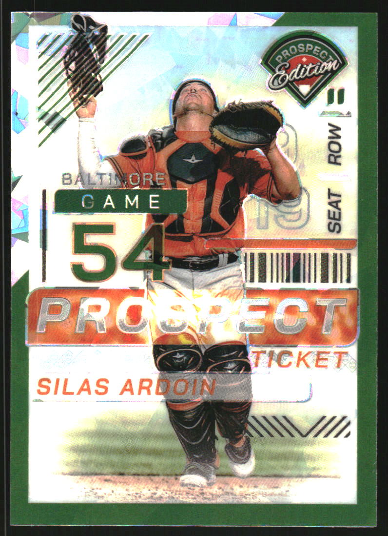2024 Panini Prospect Edition Holo Green Ice #31 Silas Ardoin /99