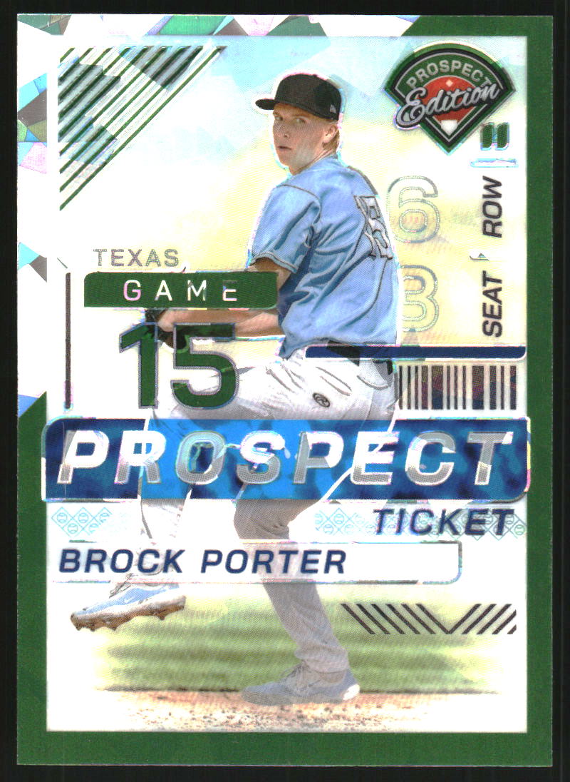 2024 Panini Prospect Edition Holo Green Ice #122 Brock Porter /99