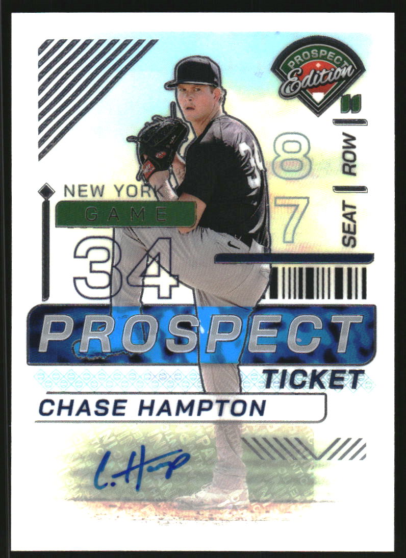 2024 Panini Prospect Edition Holo Prospect Ticket Signatures #30 Luke Holman Auto