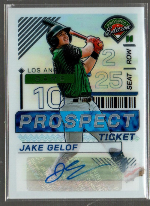 2024 Prospect Edition Holo Prospect Ticket Signatures #196 Jake