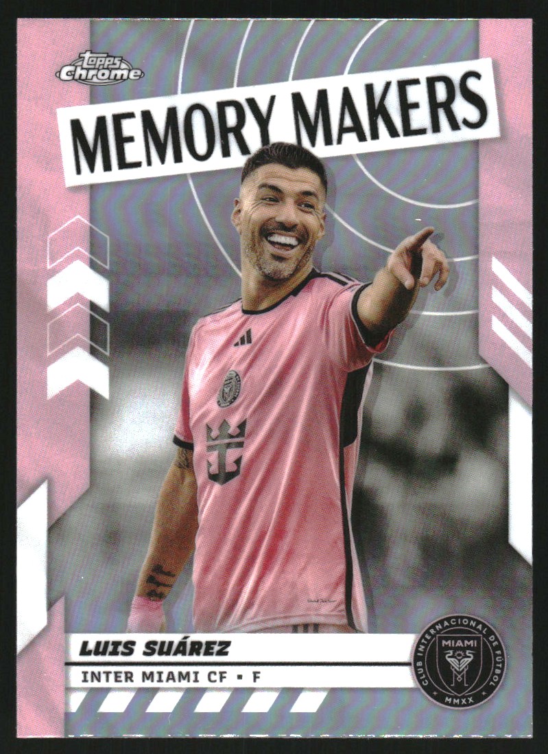 2024 Topps Chrome MLS Memory Makers #MM12 Luis Suarez