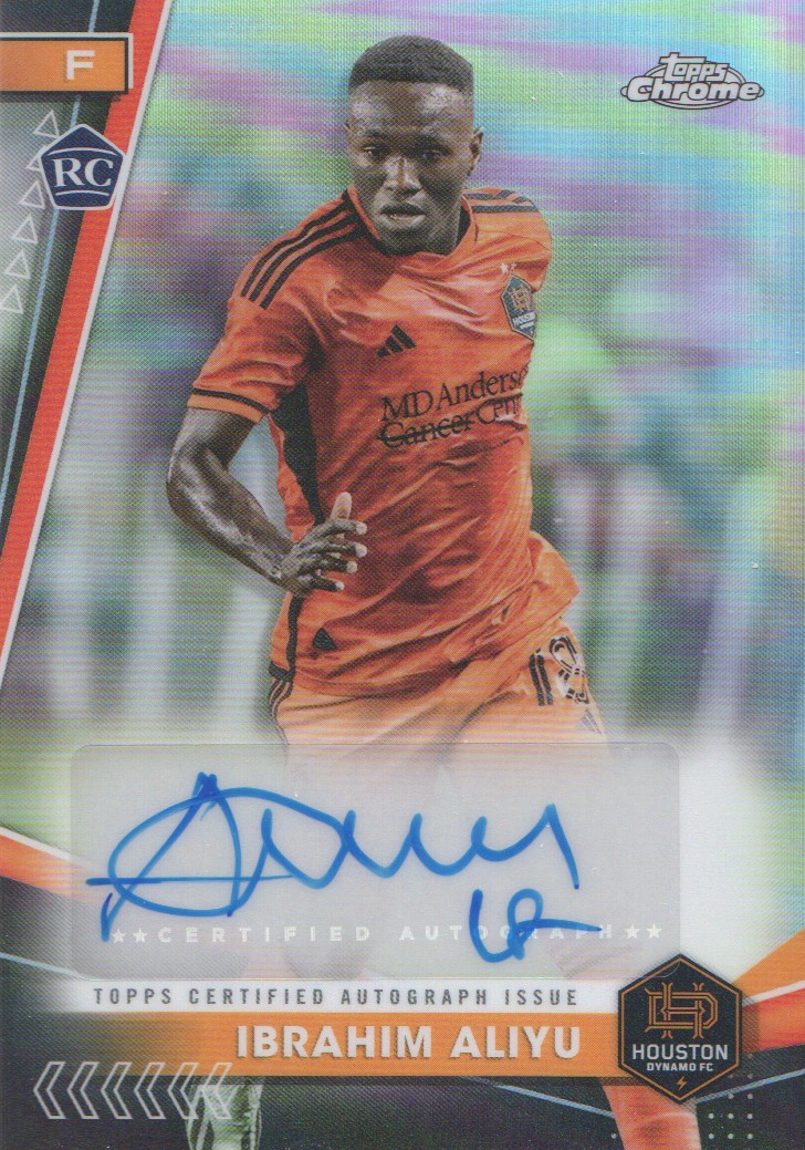 2024 Topps Chrome MLS Autographs #CAIA Ibrahim Aliyu