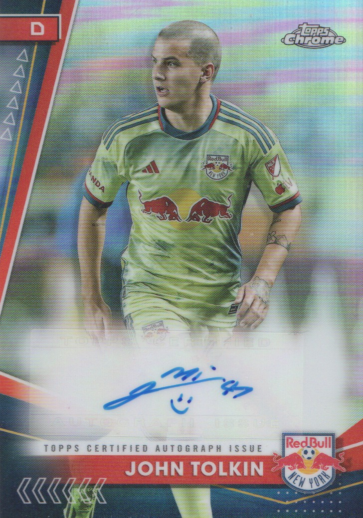 2024 Topps Chrome MLS Autographs #CAJT John Tolkin