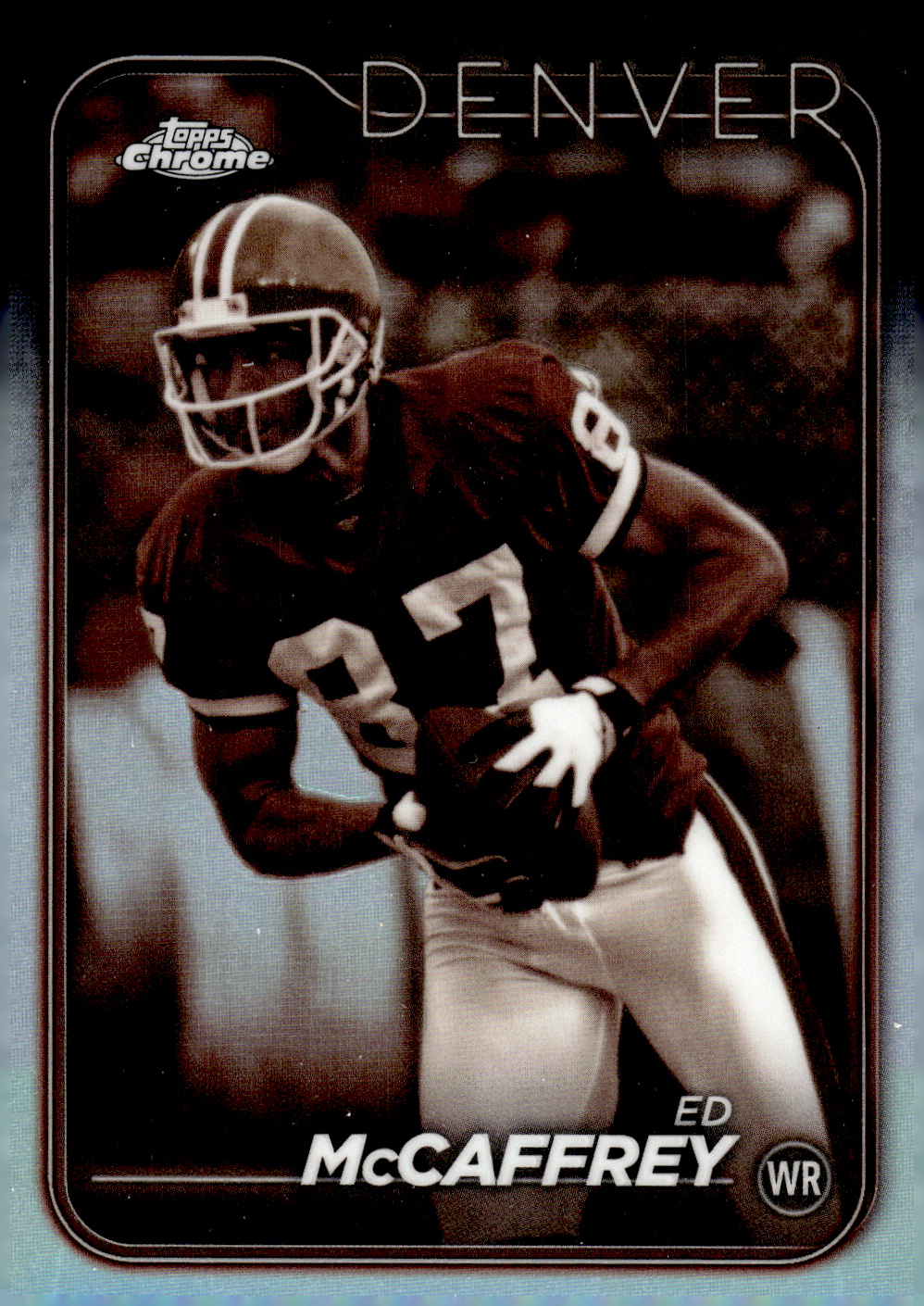 2024 Topps Chrome Negative Refractors #63 Ed McCaffrey