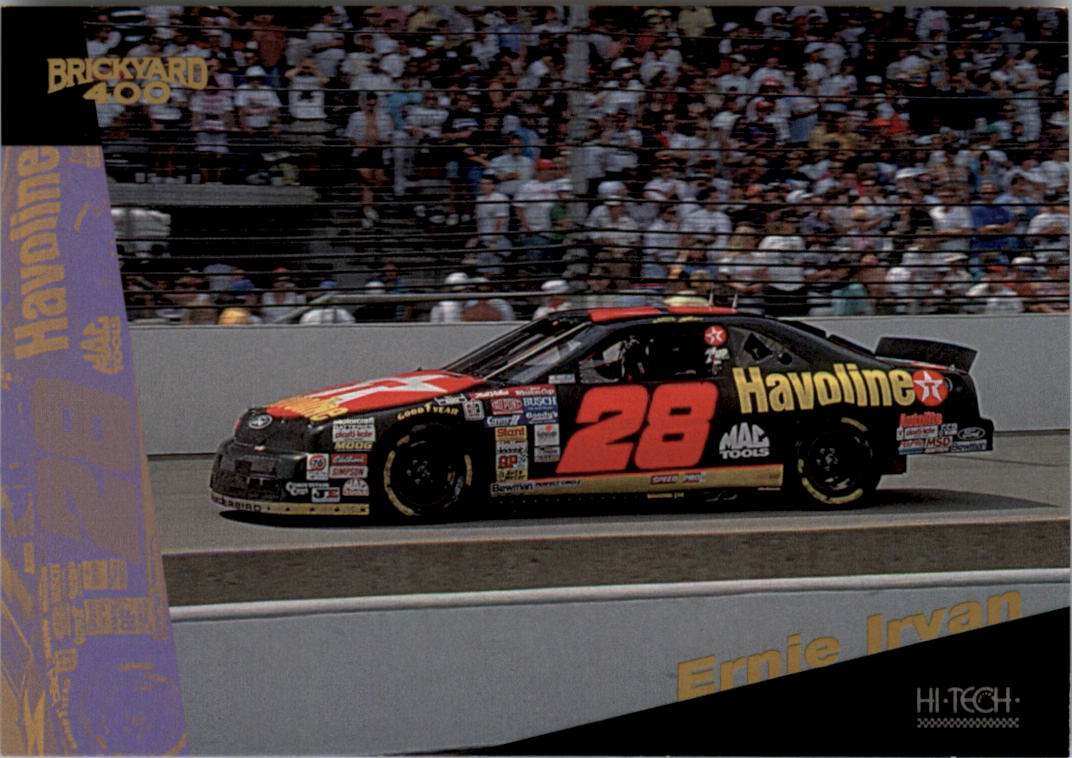 1995 Hi-Tech Brickyard 400 #16 Ernie Irvan's Car