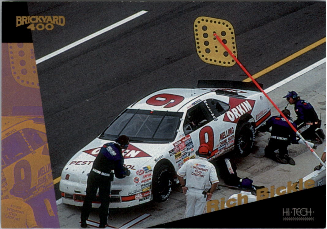 1995 Hi-Tech Brickyard 400 #17 Rich Bickle's Car